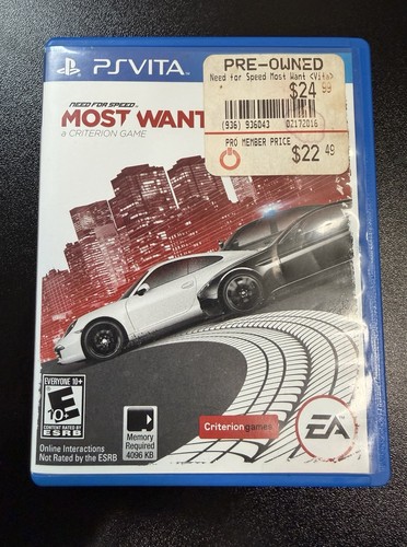 Need for speed most wanted - need,